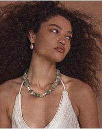 Amber Sceats - Palermo Earrings in Green