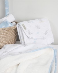 Living Textiles - Waterproof Travel Change Mat - Elephant Playtime