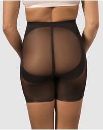 Miraclesuit Shapewear - Sheer Shaping Sheer X-Firm Derriere Lift Boyshorts