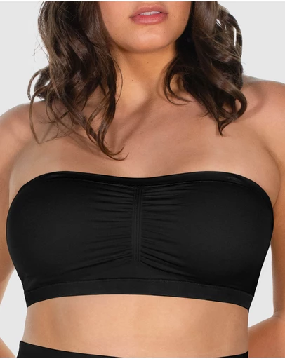 B Free Intimate Apparel - Swim Padded Support Bandeau (A-B-C-D-DD) Cup
