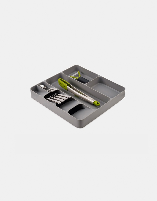 Joseph Joseph - DrawerStore™ Cutlery, Utensil & Gadget Organiser (Grey)