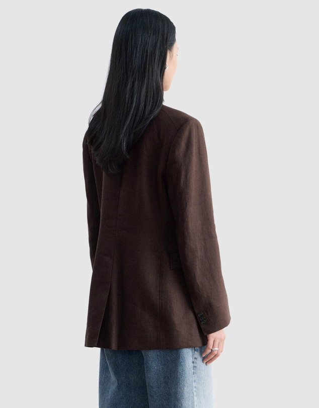 & Other Stories - Tapered Linen Blazer