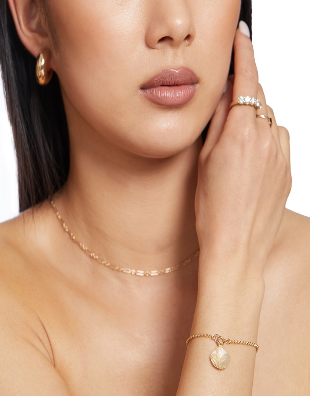 Alana Maria - Ula Shell Bracelet - Gold