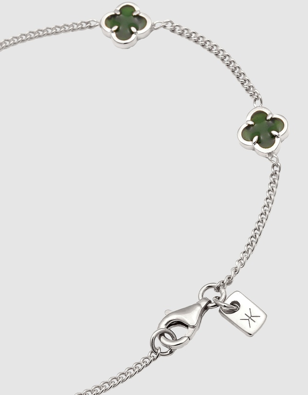 Kuzzoi - ICONIC EXCLUSIVE - Cloverleaf Bracelet in 925 Sterling Silver