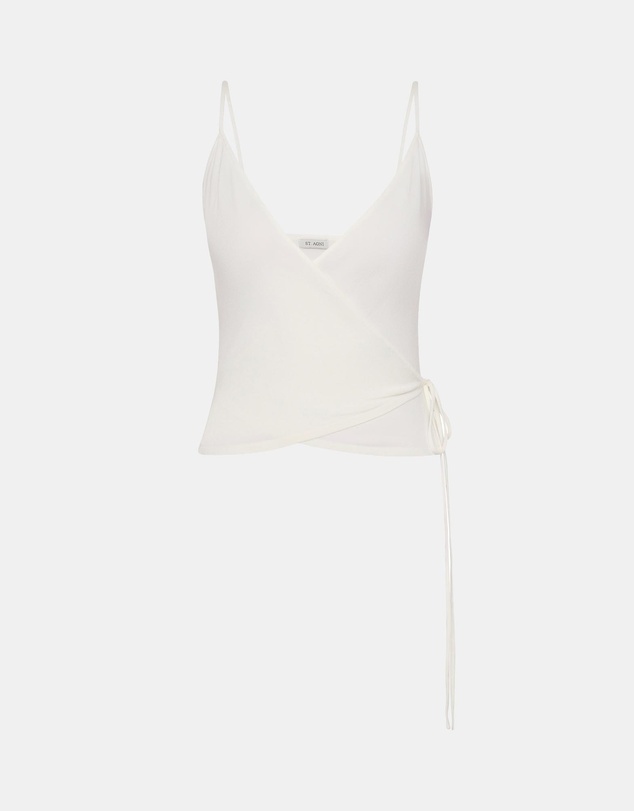 St. Agni - Ballerina Wrap Knit Top