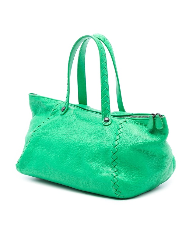Pre-Loved by Azura Reborn - Pre-Loved Intrecciato Trimmed Cervo Tote