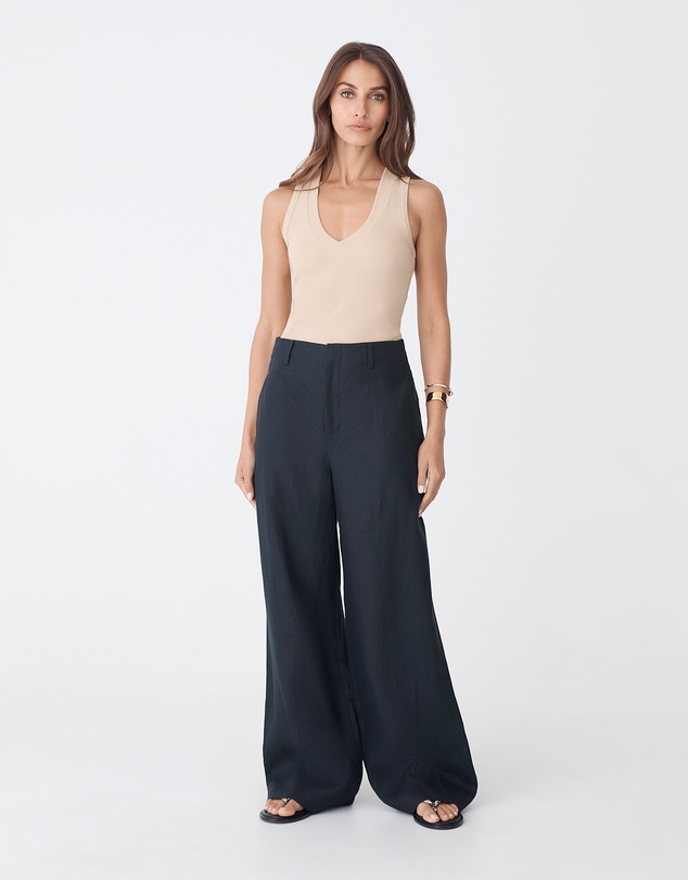 Forcast - Ivy Linen Wide Leg Pants