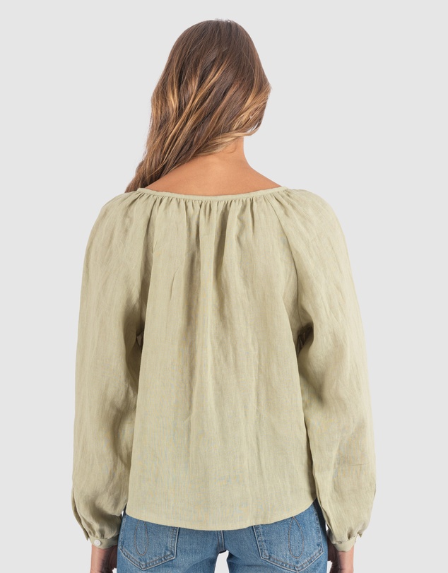 CAMIXA - Poem Linen Blouse