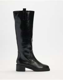 AERE - Leather Knee Boots