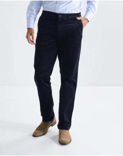 3 Wise Men - 3 Wise Men Cord Trouser - Navy