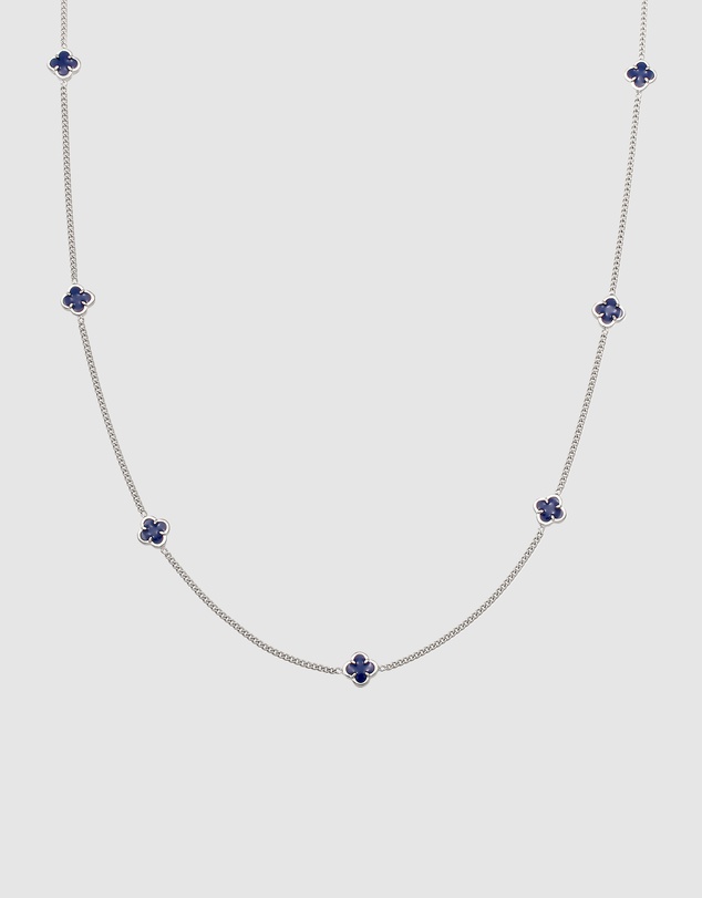Kuzzoi - ICONIC EXCLUSIVE - Cloverleaf Necklace in 925 Sterling Silver