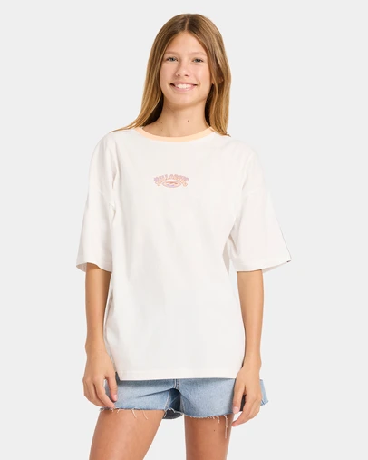 Billabong - Girls 6 to 16 Old Dayz Oversized T-Shirt