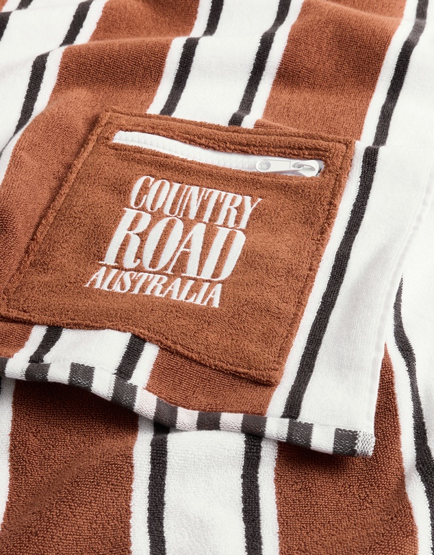 Country Road - Harry Pocket Australian Cotton Beach Towel
