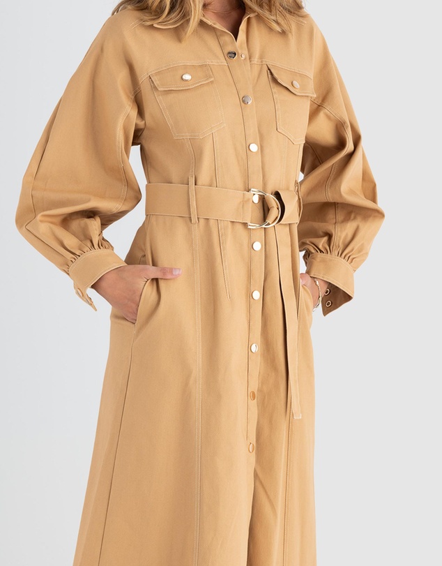 Pasduchas - Abundance Shirt Midi Dress