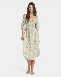 Roxy - Womens Wildside Mercad Midi Dress
