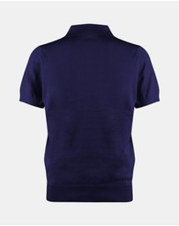 Henry Bucks - MCKINNON & CO Cotton Silk Button Polo