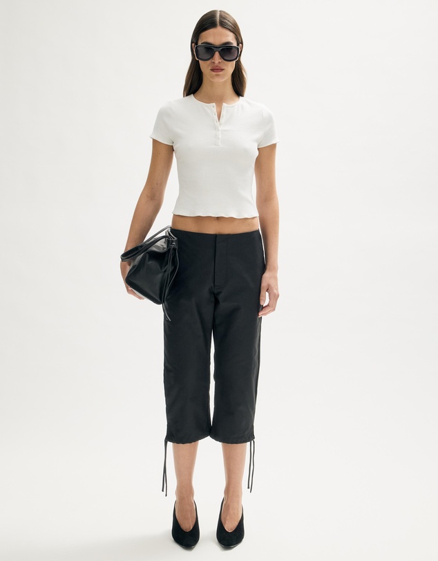 Minima Esenciales - Suri Cotton Capri Pants