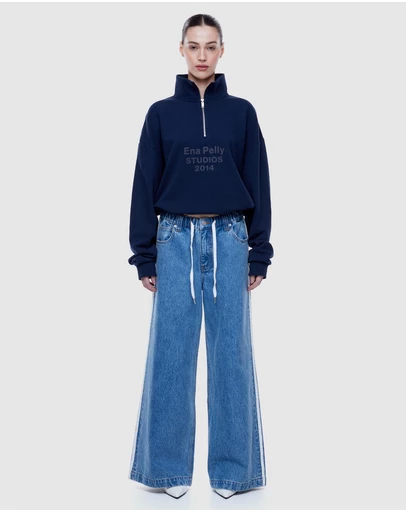 ENA PELLY - Sophie Wide Leg Jeans