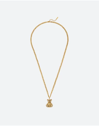 Palm Angels - Orsola GP Bear Pendant Necklace