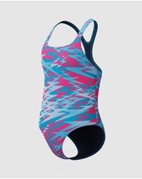 Speedo - Hyperboom Allover Medallist Swimsuit - Kids-Teens