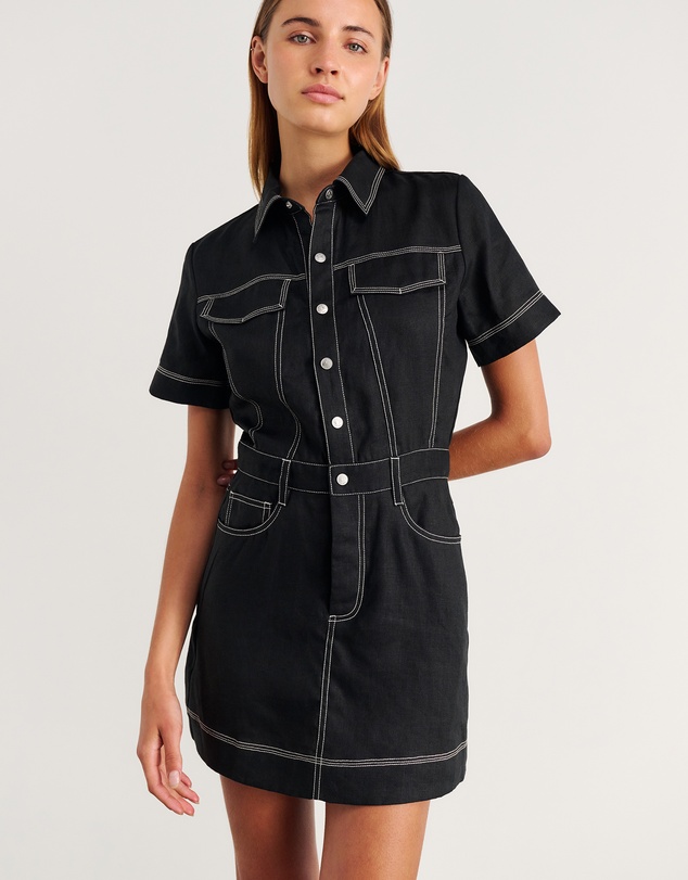 Jag - Stitch Cargo Mini Dress