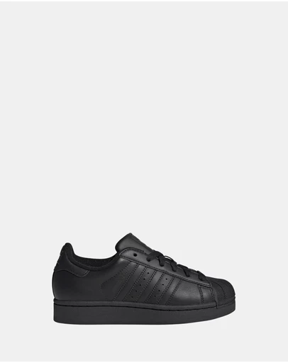 adidas Originals - Superstar II Black Grade School