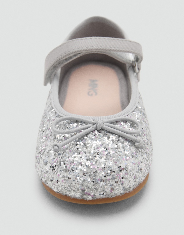 M.N.G - Glitter Ballet Shoes - Babies-Kids
