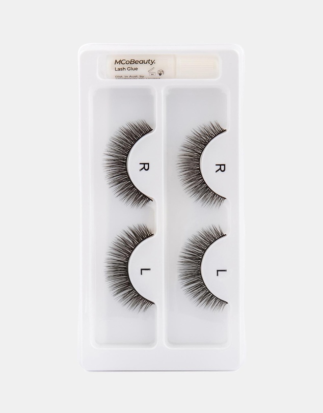 MCoBeauty - Longwear False Lashes Natural Duo Set - Mykonos