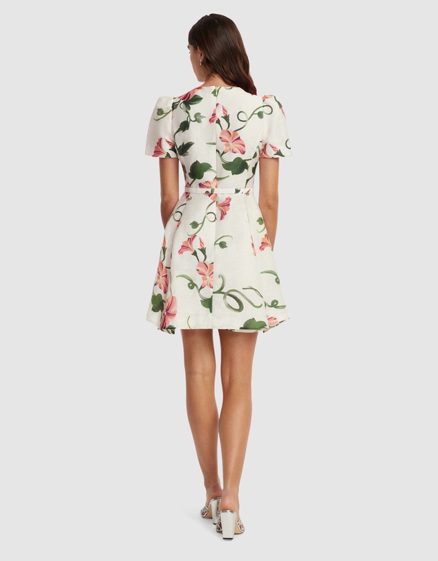 LEO LIN - Elyse Short Sleeve Mini Dress
