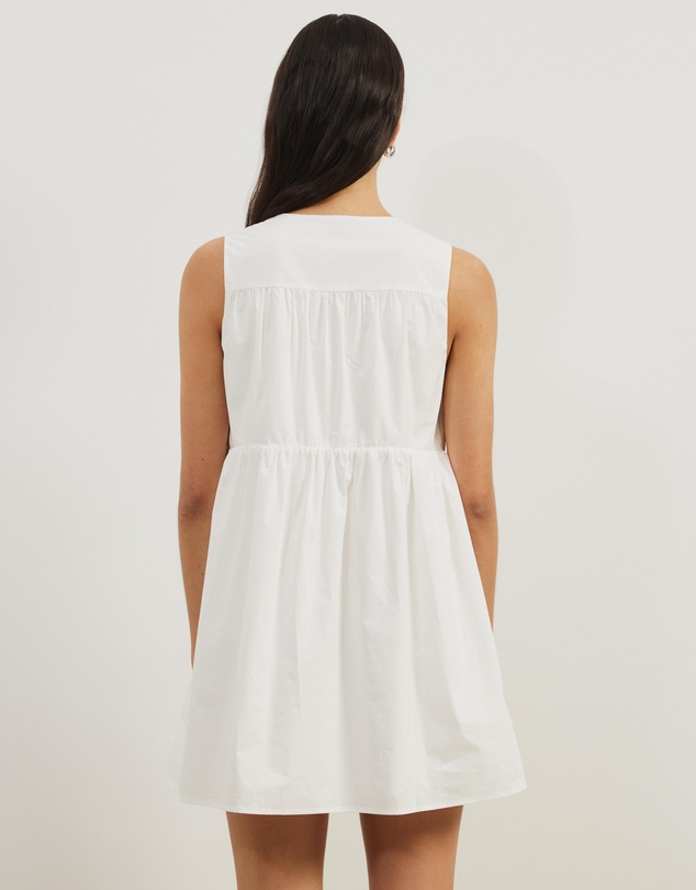 Atmos&Here - Louisa V-Neck Mini Dress
