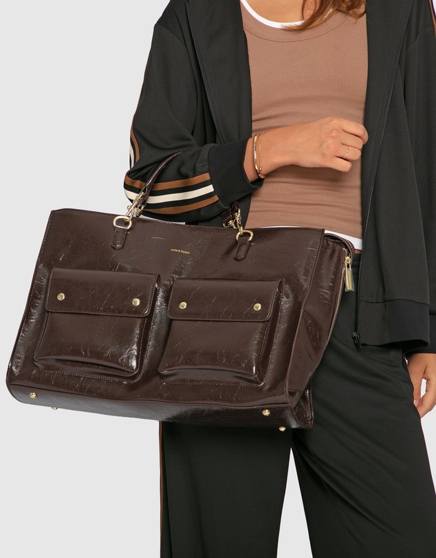 Belle & Bloom - Reflections Leather Shoulder Bag
