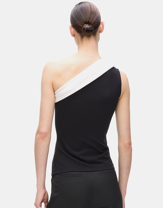 Karl Lagerfeld - Asymmetric Lapel Top