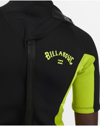 Billabong - Girls 2 to 6 2/2mm Foil Back ZIp Springsuit