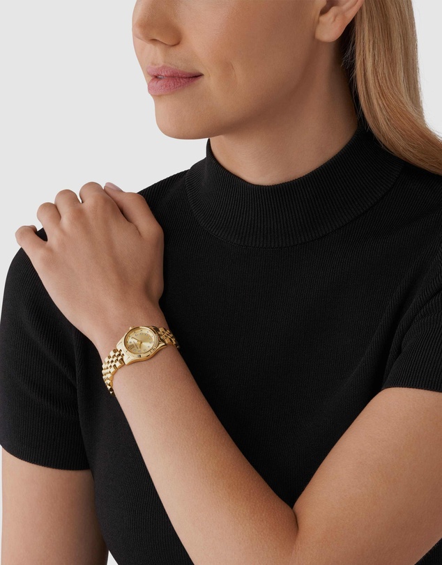 Michael Kors - Lexington Gold Tone Analogue Watch