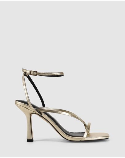 Gold Metallic Leather