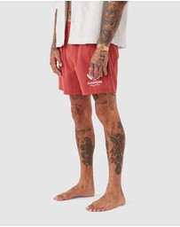 Zanerobe - Crest Balmoral Beach Short Cherry