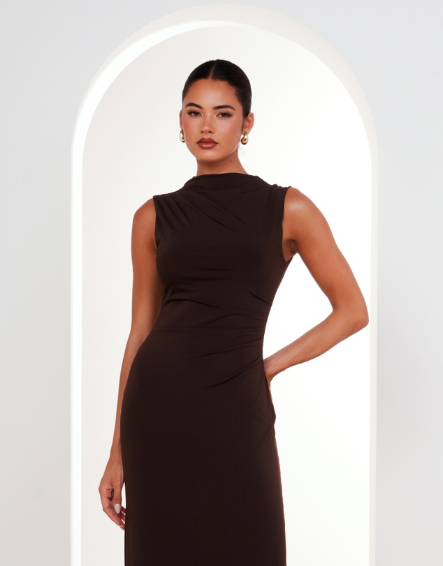 Pilgrim - Zaylee High Collar Maxi Dress
