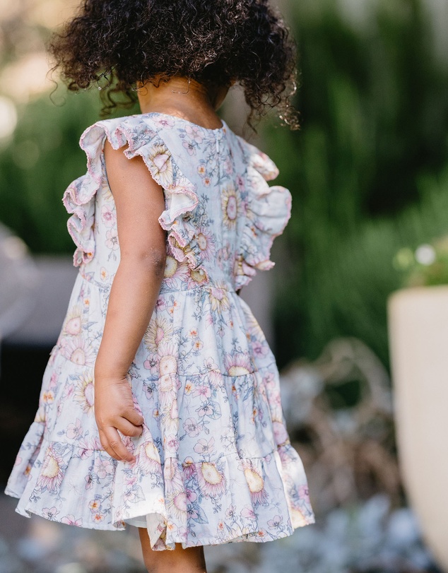 Bebe by Minihaha - Abby Print Tiered Dress
