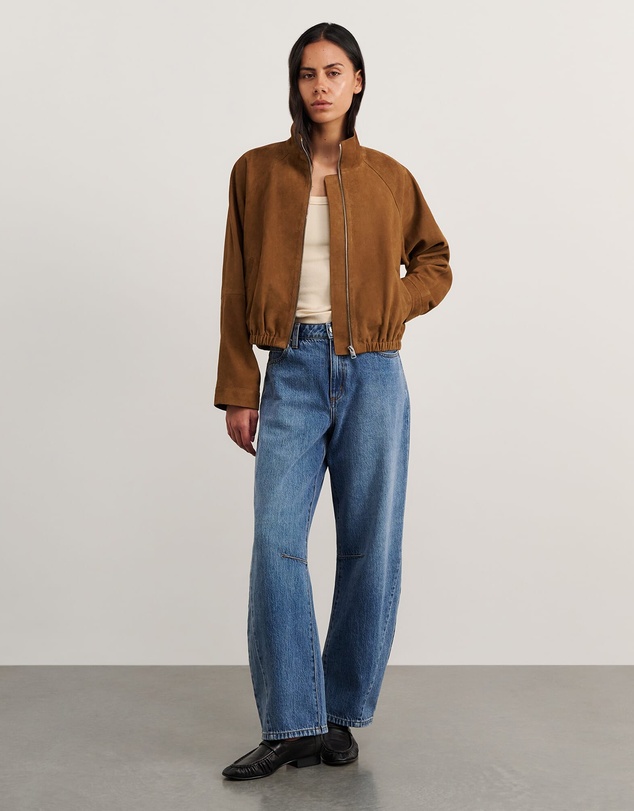 Jag - Ophelia Suede Bomber