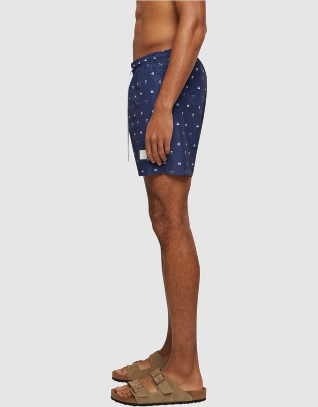 Urban Classics - Pattern Swim Shorts