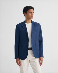 Oxford - 3 Button Linen Milton Blazer