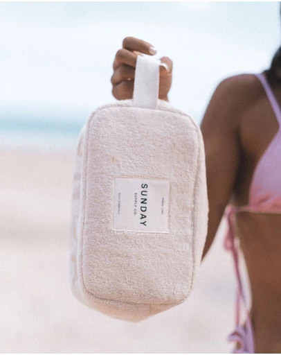 Sunday Supply Co - Dunes Towelling Accessories Pouch