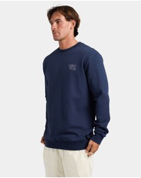 VonZipper - Mens Apex Fleece Crew Neck