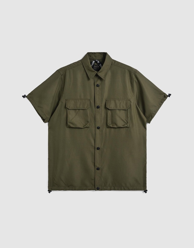 TAION - Non-Down Military Adjustable Half Sleeve Shirt