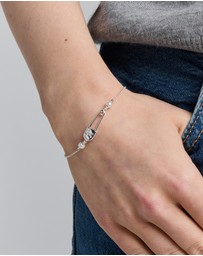 Karen Walker - Runaway Safety Pin Bracelet