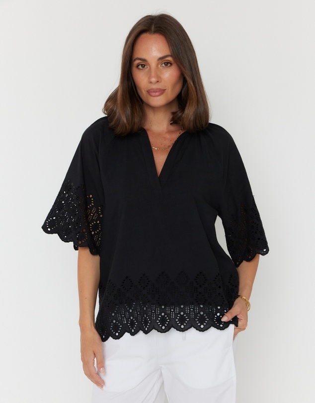 ALEXANDRA - Jolta Blouse Black