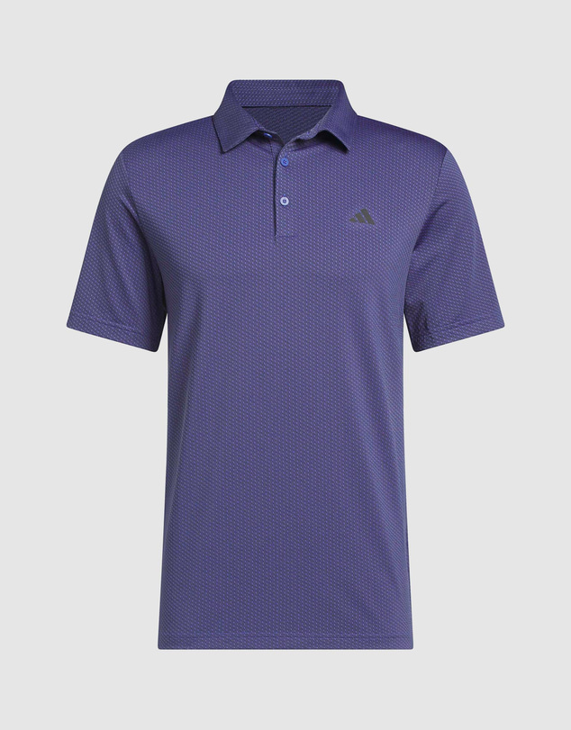 adidas Performance - Performance Textured Print Polo Shirt