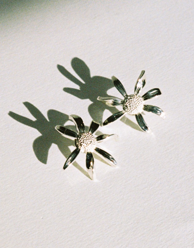 Meadowlark - Daisy Earrings Large