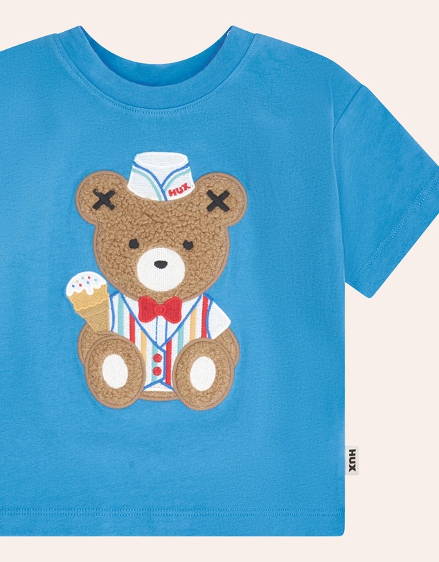 Huxbaby - Ice Cream Man Hux Drop Shoulder Tee - Babies-Kids