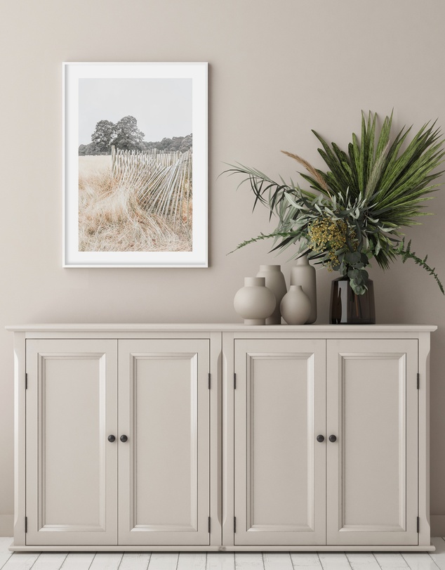 Olive et Oriel - Walk in the Fields Art Print